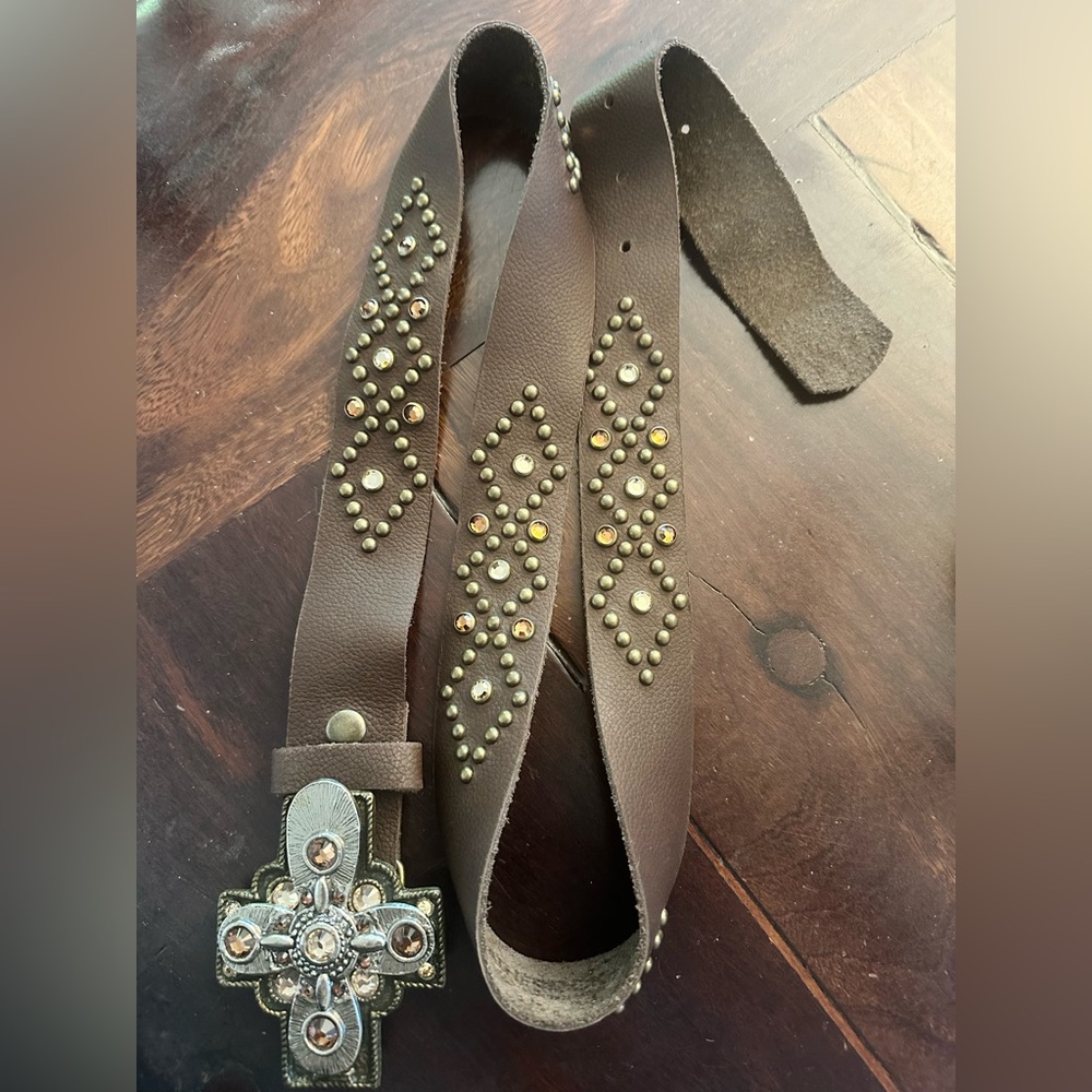 Vintage Leatherrock Studded/Embelished Belt
